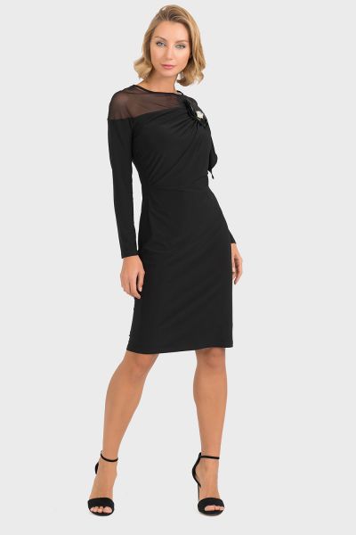 Joseph Ribkoff Black Dress Style 193297