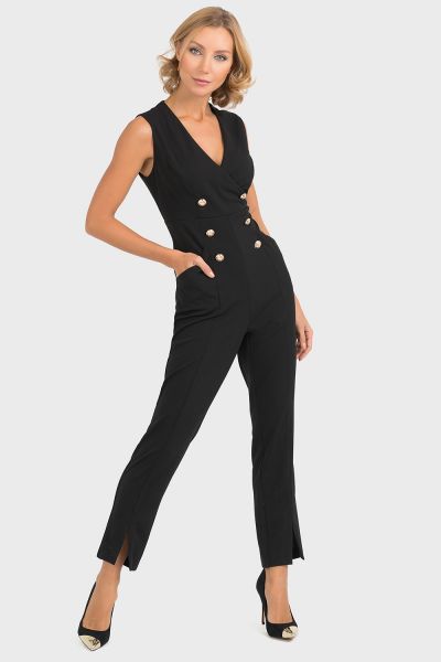 Joseph Ribkoff Black Jumpsuit Style 193484