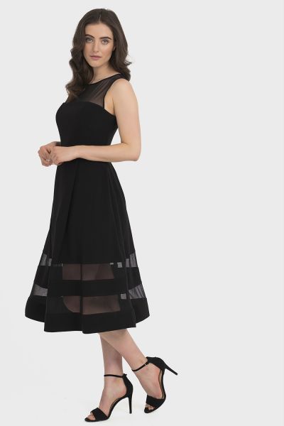 Joseph Ribkoff Black Dress Style 194296