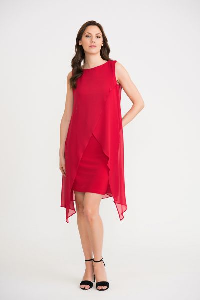 Joseph Ribkoff Lipstick Red Dress Style 201220