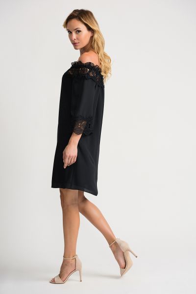 Joseph Ribkoff Black Dress Style 202091