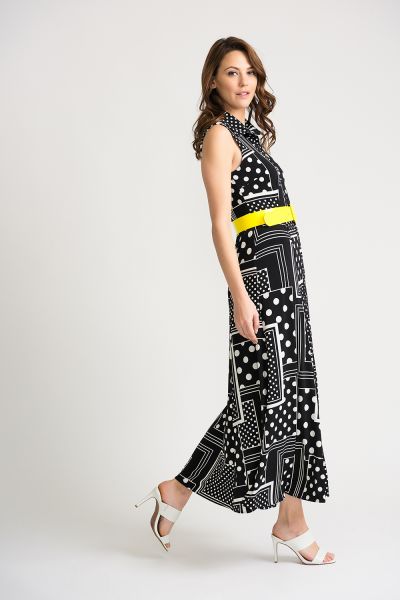 Joseph Ribkoff Black/Vanilla Dress Style 202210