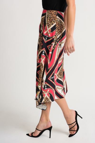 Joseph Ribkoff Papaya/Multi Skirt Style 202257
