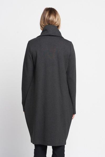 Joseph Ribkoff Charcoal Coat Style 203008
