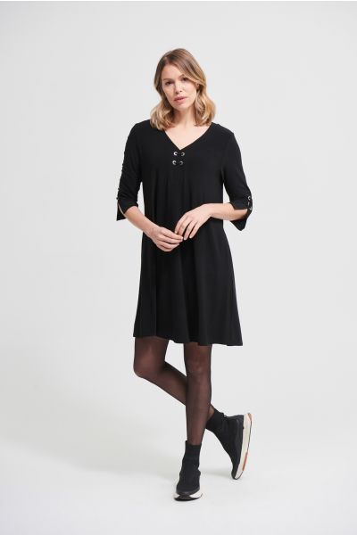 Joseph Ribkoff Black Dress Style 213361