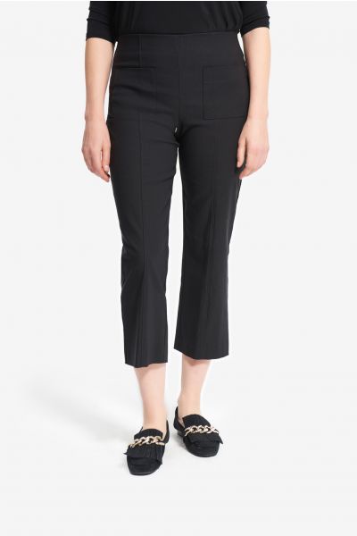 Joseph Ribkoff Black Pull-On Pant Style 2141560 - Main Image