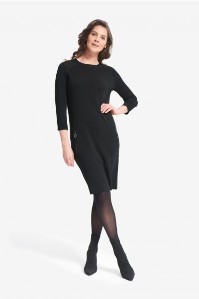 Joseph Ribkoff Black Dress Style 214935