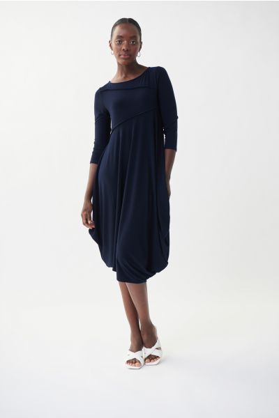 Joseph Ribkoff Midnight Blue Jersey Dress Style 222086-main