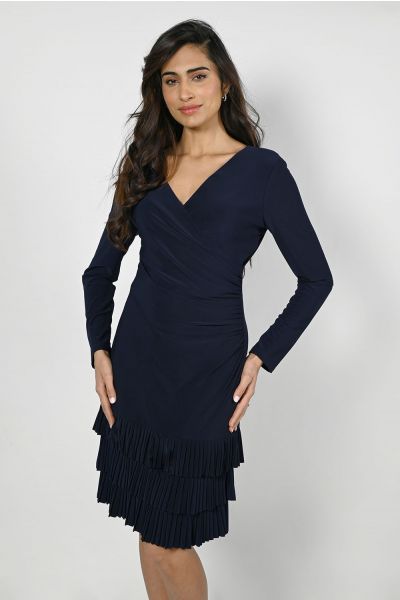 Frank Lyman Midnight Knit Dress Style 223001