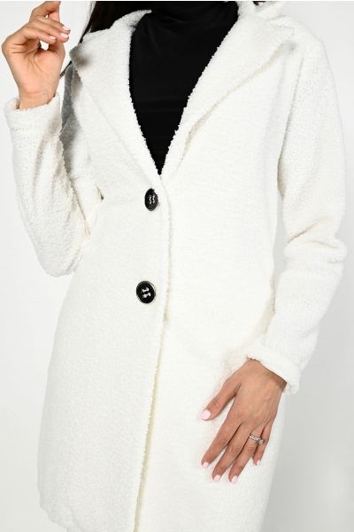 Frank Lyman Off-White Knit Jacket Style 223566