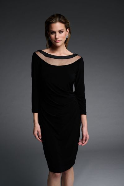 Joseph Ribkoff Black Dress Style 223747