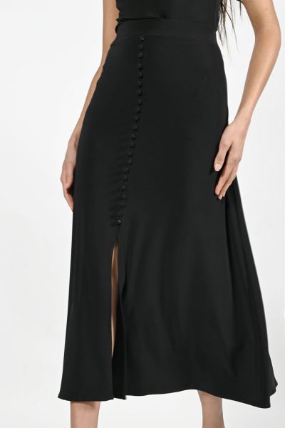 Frank Lyman Black Knit Skirt Style 224056