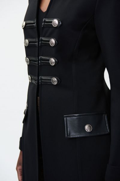 Joseph Ribkoff Black Coat Style 224078