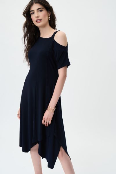 Joseph Ribkoff Midnight Blue Dress Style 231254