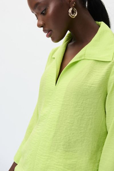 Joseph Ribkoff Exotic Lime Top Style 231263