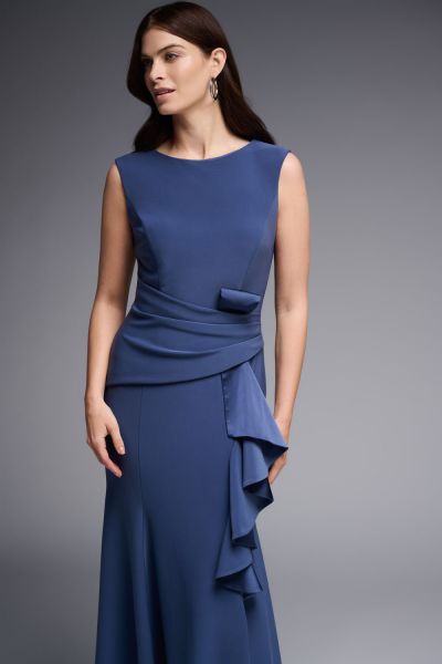 Joseph Ribkoff Mineral Blue Dress Style 231719