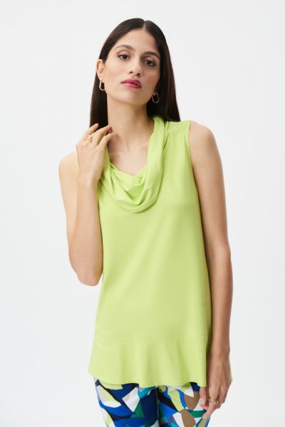 Joseph Ribkoff Exotic Lime Top Style 232206