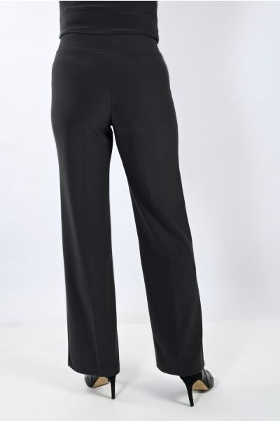 Frank Lyman Charcoal Wide-Leg Pants Style 233015