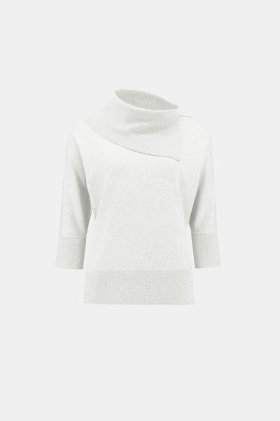 Joseph Ribkoff Vanilla Asymmetrical Sweater Style 233955