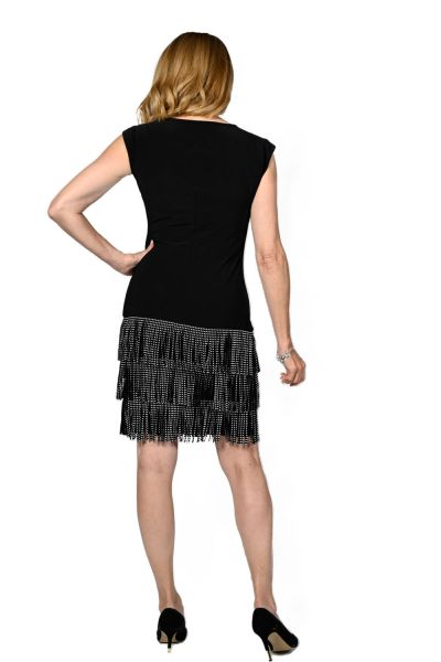 Frank Lyman Black Knit Dress Style 236659U