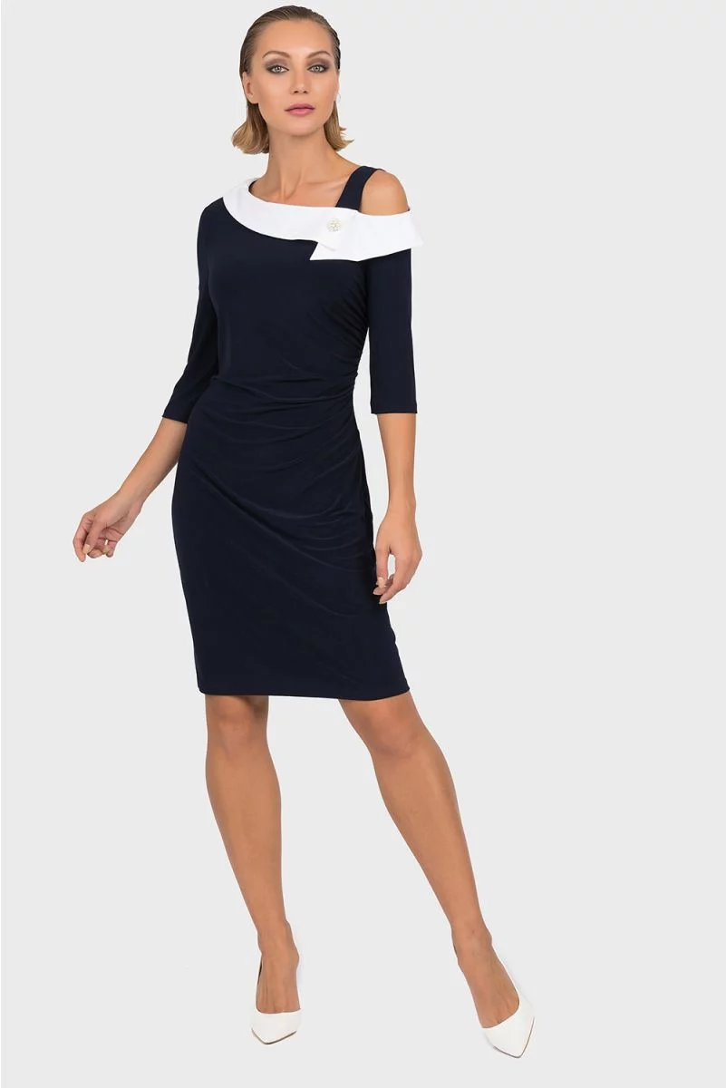 Joseph Ribkoff Midnight Blue Dress Style 231729