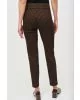 Joseph Ribkoff Rust/Black Abstract Print Slim Fit Pants Style 243306
