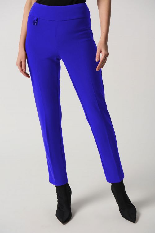 Joseph Ribkoff Royal Sapphire Classic Tailored Slim Pant Style 144092TT