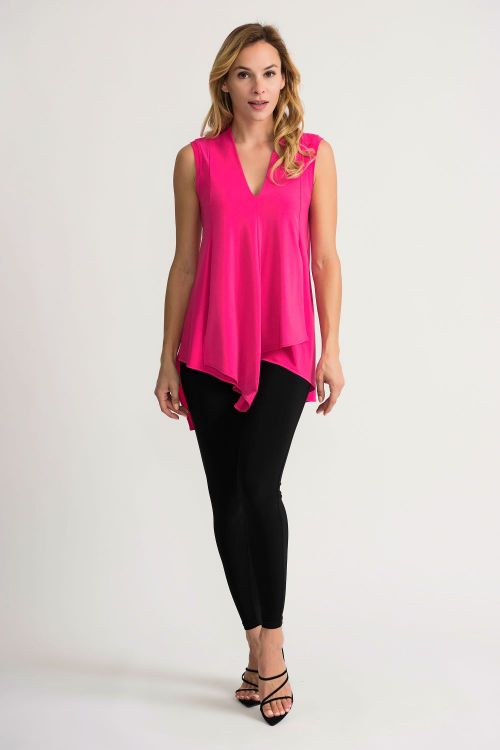 Joseph Ribkoff Hyper Pink Tunic Style 161060