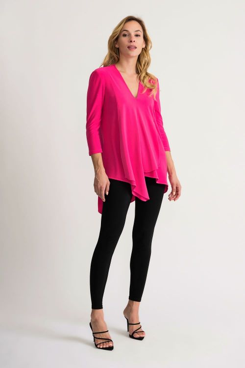 Joseph Ribkoff Dazzle Pink Top Style 161066