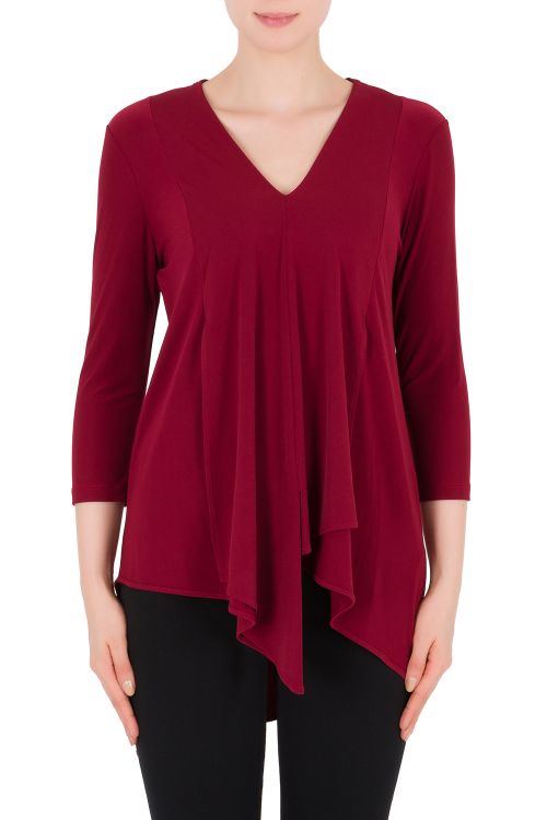 Joseph Ribkoff Cranberry Tunic Style 161066