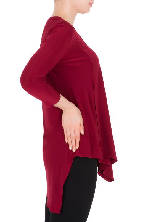 Joseph Ribkoff Cranberry Tunic Style 161066