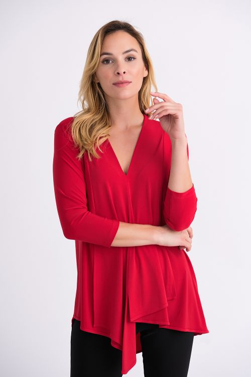 Joseph Ribkoff Tunic Style 161066 - Red