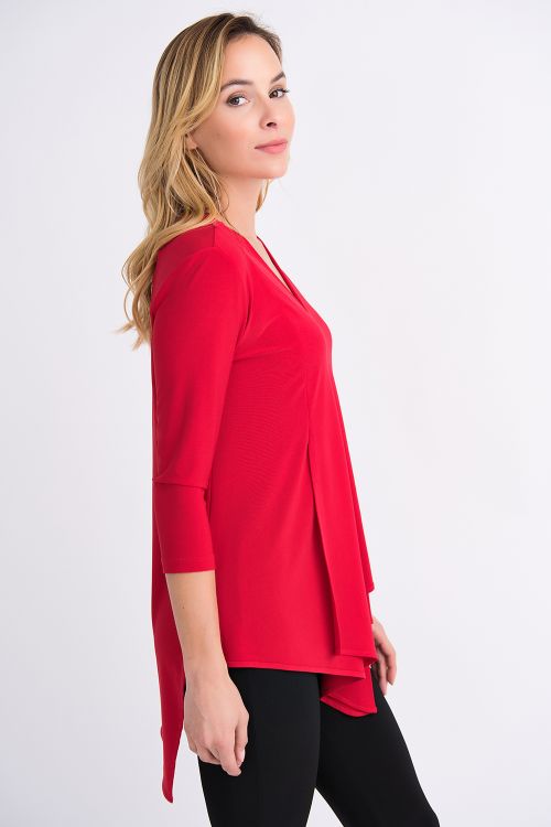 Joseph Ribkoff Tunic Style 161066 - Red