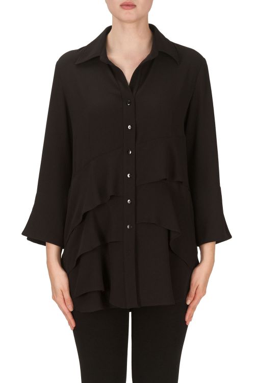 Joseph Ribkoff Black Blouse Style 171255