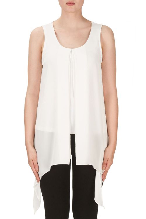 Joseph Ribkoff Off-White/Vanilla Top Style 171295