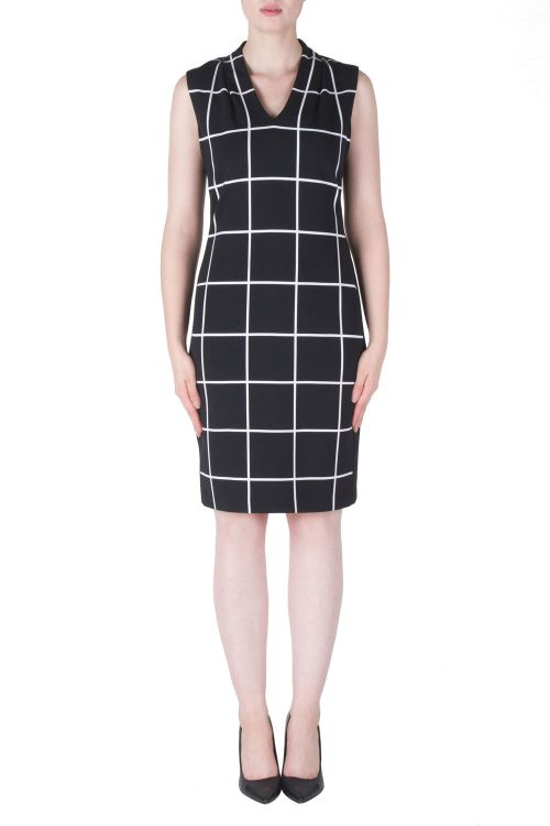 Joseph Ribkoff Black/White Dress Style 171853