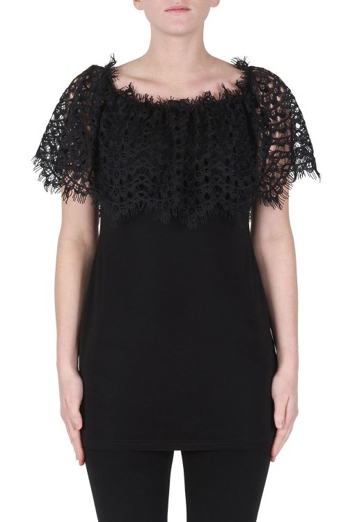 Joseph Ribkoff Black Tunic Style 172068