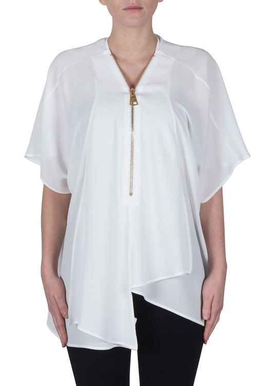 Joseph Ribkoff White Tunic Style 172250