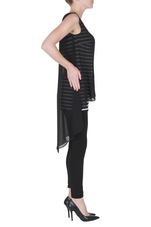 Joseph Ribkoff Black/White Tunic Style 172908