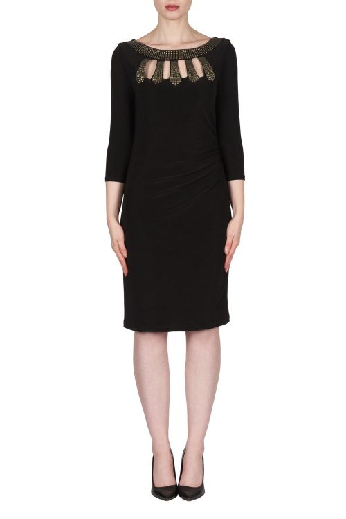 Joseph Ribkoff Black Dress Style 173016