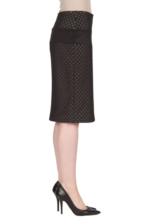 Joseph Ribkoff Black/Champagne Skirt Style 173493