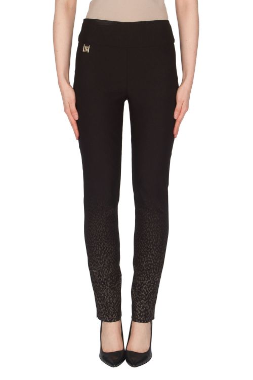 Joseph Ribkoff Black/Gold Pant Style 173755 