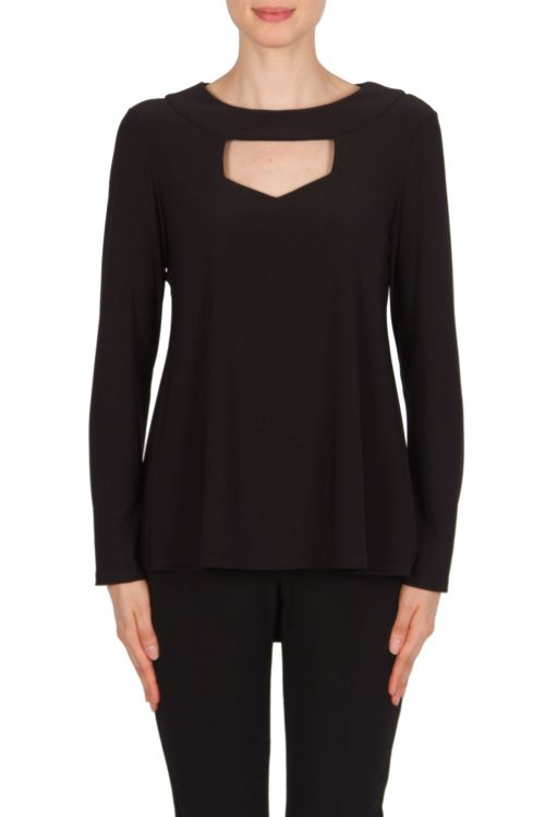 Joseph Ribkoff Black Tunic Style 174067