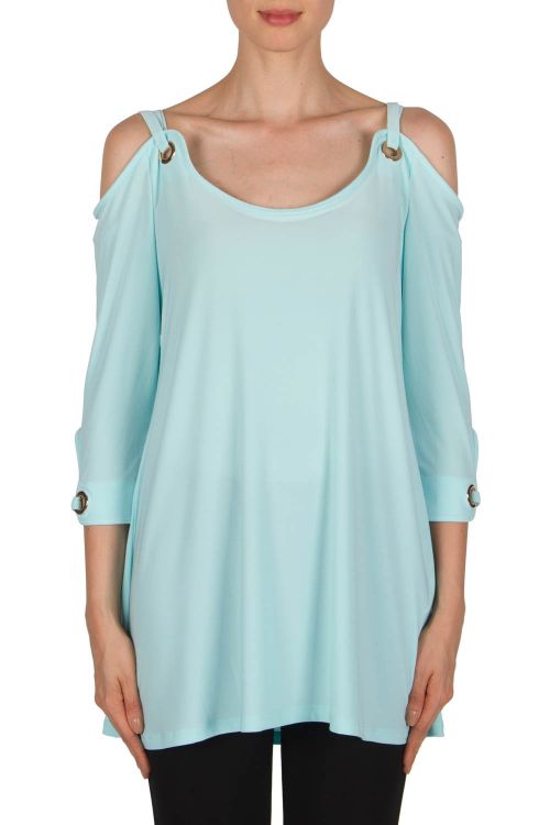 Joseph Ribkoff Aqua Blue Tunic Style 181066