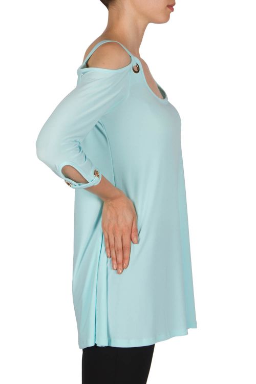 Joseph Ribkoff Aqua Blue Tunic Style 181066