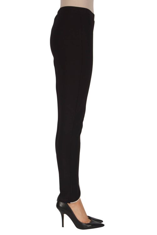 Joseph Ribkoff Black/Vanilla Pant Style 181201