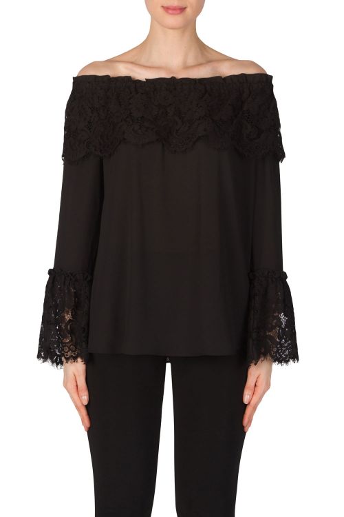 Joseph Ribkoff  Black Top Style 181249