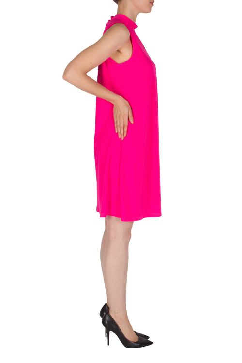 Joseph Ribkoff Neon Pink Dress Style 182029