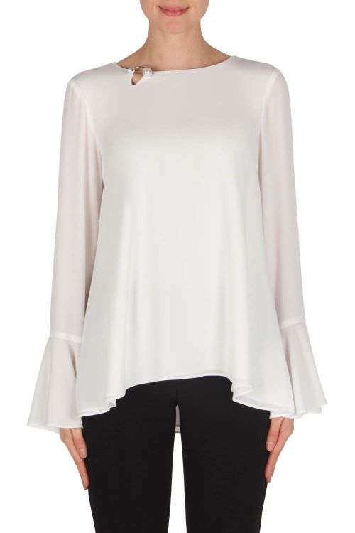 Joseph Ribkoff Off-White Top Style 182282