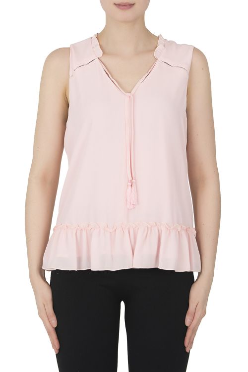 Joseph Ribkoff Powder Pink Top Style 182292